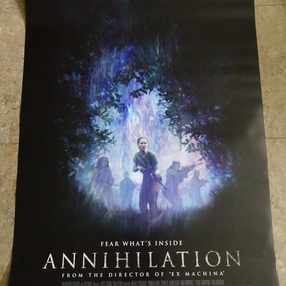 ANNIHILATION - MOVIE POSTER WITH NATALIE PORTMAN